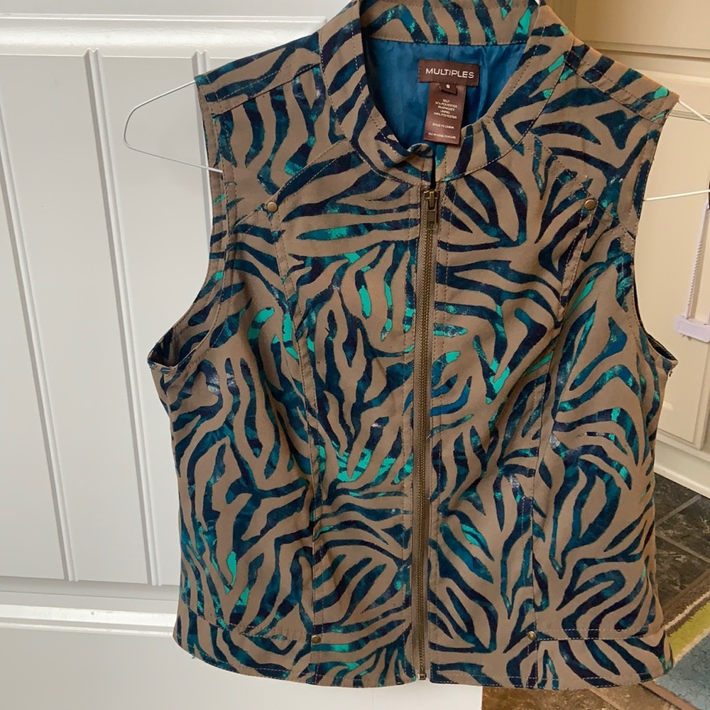 Sleeveless Blazer Vest